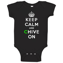 T-Shirt The Chive Keep Calm and Chive On KCCO Bill Murray Vintage Tee romper Baby One Piece T-Shirt The Chive Keep Calm and Chive On KCCO Bill Murray Vintage Tee romper Baby One Piece