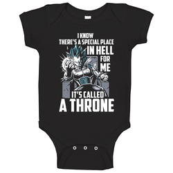 Dragon Ball Super T Shirt Vegeta Special Place in Hell romper Baby One Piece Dragon Ball Super T Shirt Vegeta Special Place in Hell romper Baby One Piece