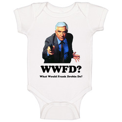 What Would Frank Drebin Do The Naked Gun romper Baby One Piece