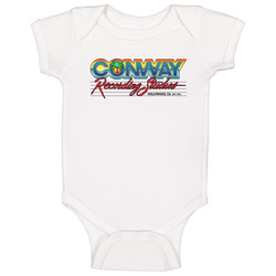 Conway Recording Studios Hollywood White romper Baby One Piece Conway Recording Studios Hollywood White romper Baby One Piece