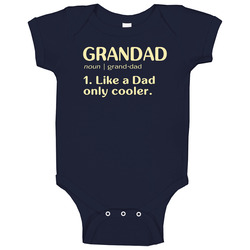 22651250 Grandad Dictionary romper Baby One Piece 22651250 Grandad Dictionary romper Baby One Piece