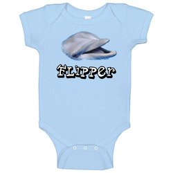 Flipper Tv Show romper Baby One Piece Flipper Tv Show romper Baby One Piece