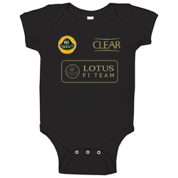 Kimi Raikonen Lotus Team romper Baby One Piece Kimi Raikonen Lotus Team romper Baby One Piece