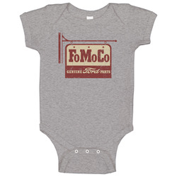 Fomoco Automobile Car Truck Motorcycle Auto Parts Cool Distressed Style Brand Logo Emblem romper Baby One Piece Fomoco Automobile Car Truck Motorcycle Auto Parts Cool Distressed Style Brand Logo Emblem romper Baby One Piece