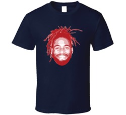 Brandon Bolden Big Head New England Football Player Fan T Shirt Brandon Bolden Big Head New England Football Player Fan T Shirt