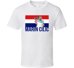 Marin Cilic Croatia Tennis T Shirt Marin Cilic Croatia Tennis T Shirt