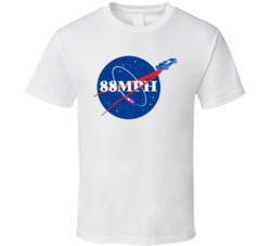 Back To The Future Nasa T Shirt Back To The Future Nasa T Shirt