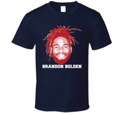Brandon Bolden Face Big Head New England Football Player Fan T Shirt Brandon Bolden Face Big Head New England Football Player Fan T Shirt
