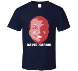 David Harris Face Big Head New England Football Player Fan T Shirt David Harris Face Big Head New England Football Player Fan T Shirt