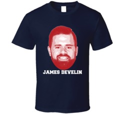 James Develin Face Big Head New England Football Player Fan T Shirt James Develin Face Big Head New England Football Player Fan T Shirt
