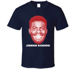 Johnson Bademosi Face Big Head New England Football Player Fan T Shirt Johnson Bademosi Face Big Head New England Football Player Fan T Shirt