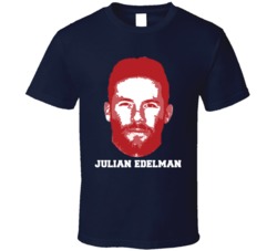 Julian Edelman Face Big Head New England Football Player Fan T Shirt Julian Edelman Face Big Head New England Football Player Fan T Shirt