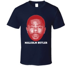 Malcolm Butler Face Big Head New England Football Player Fan T Shirt Malcolm Butler Face Big Head New England Football Player Fan T Shirt