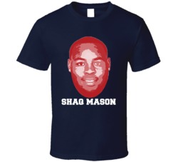 Shaq Mason Face Big Head New England Football Player Fan T Shirt Shaq Mason Face Big Head New England Football Player Fan T Shirt