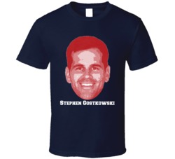 Stephen Gostkowski Face Big Head New England Football Player Fan T Shi Stephen Gostkowski Face Big Head New England Football Player Fan T Shi