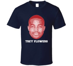 Trey Flowers Face Big Head New England Football Player Fan T Shirt Trey Flowers Face Big Head New England Football Player Fan T Shirt