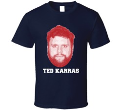 Ted Karras Face Big Head New England Football Player Fan T Shirt Ted Karras Face Big Head New England Football Player Fan T Shirt