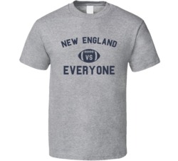 New England Football Vs Everyone Football Fan T Shirt New England Football Vs Everyone Football Fan T Shirt