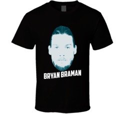 Bryan Braman Face Big Head Philadelphia Football Player Fan T Shirt Bryan Braman Face Big Head Philadelphia Football Player Fan T Shirt