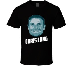 Chris Long Face Big Head Philadelphia Football Player Fan T Shirt Chris Long Face Big Head Philadelphia Football Player Fan T Shirt