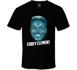 Corey Clement Face Big Head Philadelphia Football Player Fan T Shirt Corey Clement Face Big Head Philadelphia Football Player Fan T Shirt