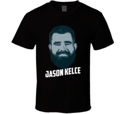 Jason Kelce Face Big Head Philadelphia Football Player Fan T Shirt Jason Kelce Face Big Head Philadelphia Football Player Fan T Shirt