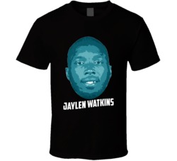 Jaylen Watkins Face Big Head Philadelphia Football Player Fan T Shirt Jaylen Watkins Face Big Head Philadelphia Football Player Fan T Shirt