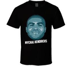 Mychal Kendricks Face Big Head Philadelphia Football Player Fan T Shir Mychal Kendricks Face Big Head Philadelphia Football Player Fan T Shir