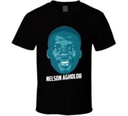 Nelson Agholor Face Big Head Philadelphia Football Player Fan T Shirt Nelson Agholor Face Big Head Philadelphia Football Player Fan T Shirt