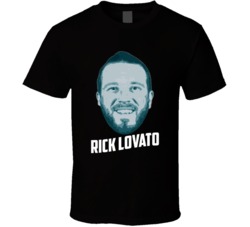 Rick Lovato Face Big Head Philadelphia Football Player Fan T Shirt Rick Lovato Face Big Head Philadelphia Football Player Fan T Shirt