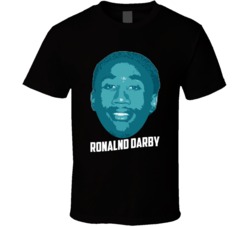 Ronald Darby Face Big Head Philadelphia Football Player Fan T Shirt Ronald Darby Face Big Head Philadelphia Football Player Fan T Shirt