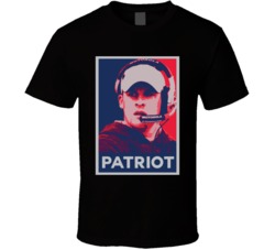 Josh Mcdaniels New Engalnd Football Hope Obama Style Poster T Shirt Josh Mcdaniels New Engalnd Football Hope Obama Style Poster T Shirt