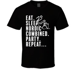 Eat Sleep Nordic Combined Party Repeat Pyeongchang 2018 Winter Olympic Eat Sleep Nordic Combined Party Repeat Pyeongchang 2018 Winter Olympic