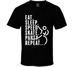 Eat Sleep Speed Skate Party Repeat Pyeongchang 2018 Winter Olympics T Eat Sleep Speed Skate Party Repeat Pyeongchang 2018 Winter Olympics T