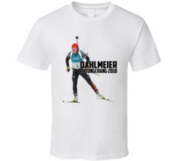 Laura Dahlmeier Germany Biathlon 2018 Olympic Athlete Fan T Shirt Laura Dahlmeier Germany Biathlon 2018 Olympic Athlete Fan T Shirt