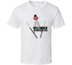 Andreas Wellinger Germany Ski Jumping 2018 Olympic Athelete Fan T Shir Andreas Wellinger Germany Ski Jumping 2018 Olympic Athelete Fan T Shir