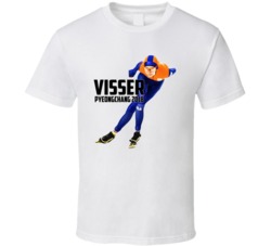 Esmee Visser Netherlands Speed Skating Olympic Athlete Fan T Shirt Esmee Visser Netherlands Speed Skating Olympic Athlete Fan T Shirt