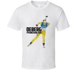 Hanna Oeberg Sweden Biathlon 2018 Olympic Athelete Fan T Shirt Hanna Oeberg Sweden Biathlon 2018 Olympic Athelete Fan T Shirt