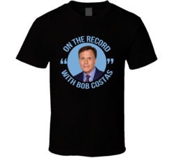 On The Record With Bob Costas Popular Tv Show Fan T Shirt On The Record With Bob Costas Popular Tv Show Fan T Shirt