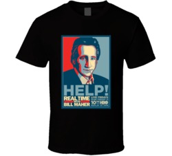 Real Time With Bill Maher Hope Style Poster Tv Show Fan T Shirt