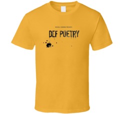Def Poetry Slam Russell Simmons Tv Show Fan T Shirt
