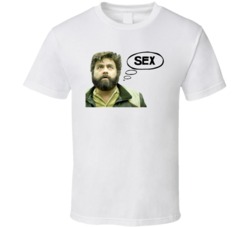 Bored To Death Zach Galifianakis Sex Tv Show T Shirt