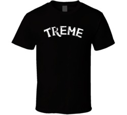 Treme Distressed Logo Tv Show Fan T Shirt Treme Distressed Logo Tv Show Fan T Shirt