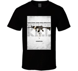 Generation Kill Gun Poster Tv Show Fan T Shirt