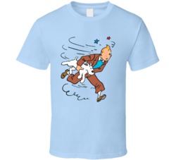 The Adventures Of Tintin Tv Show Season Three Fan T Shirt