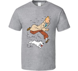 The Adventures Of Tintin Tv Show Season Two Fan T Shirt