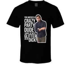 Aziz Ansari You Missed A Crazy Party Dude I Woke Up With Glitter On My