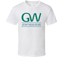 Gw Pharmaceuticals Plc Cannabis Weed Marijuana Company Logo Fan T Shir Gw Pharmaceuticals Plc Cannabis Weed Marijuana Company Logo Fan T Shir