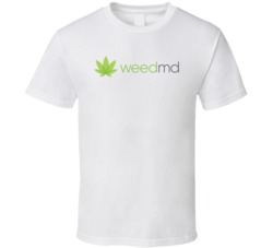 Weedmd Inc Cannabis Weed Marijuana Stoner Company Logo Fan T Shirt Weedmd Inc Cannabis Weed Marijuana Stoner Company Logo Fan T Shirt