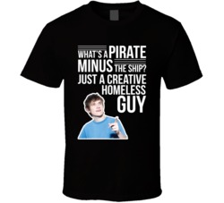 Bo Burnham Whats A Pirate Minus The Ship Quote Comedian Fan T Shirt